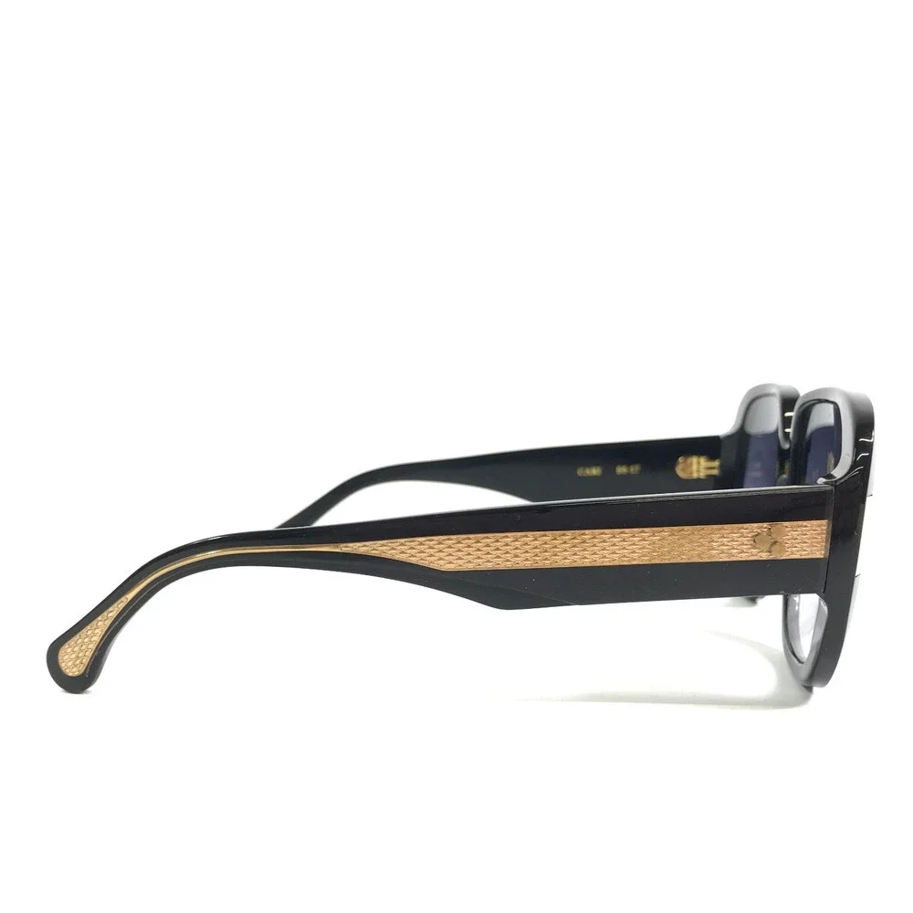 Alfred Kerbs Sunglasses CARI BK 025/200 Black Gold Frames w Gray Gradient Lenses